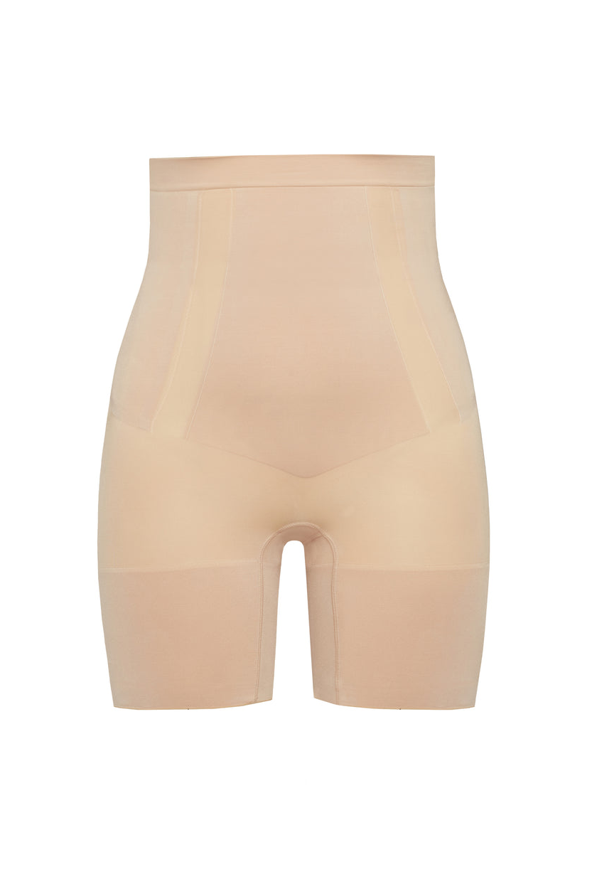 Luxe Sculpting High-Waisted Mid-Thigh Shorts