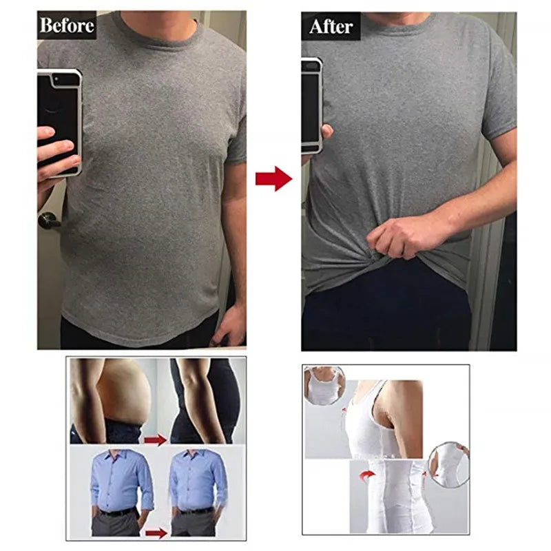 Men’s Tummy Tuck Shapewear Vest