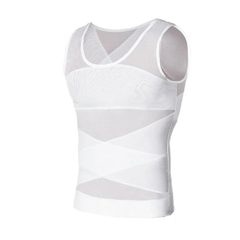 Men's Body Shaper Waist Trainer Slimming Vest