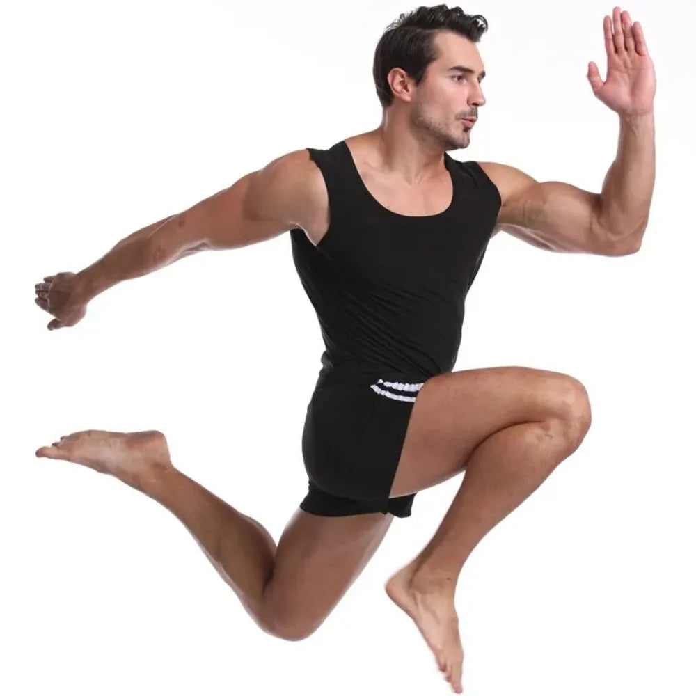Men’s Sauna Sweat Vest and Heat Trapping Compression Shirt