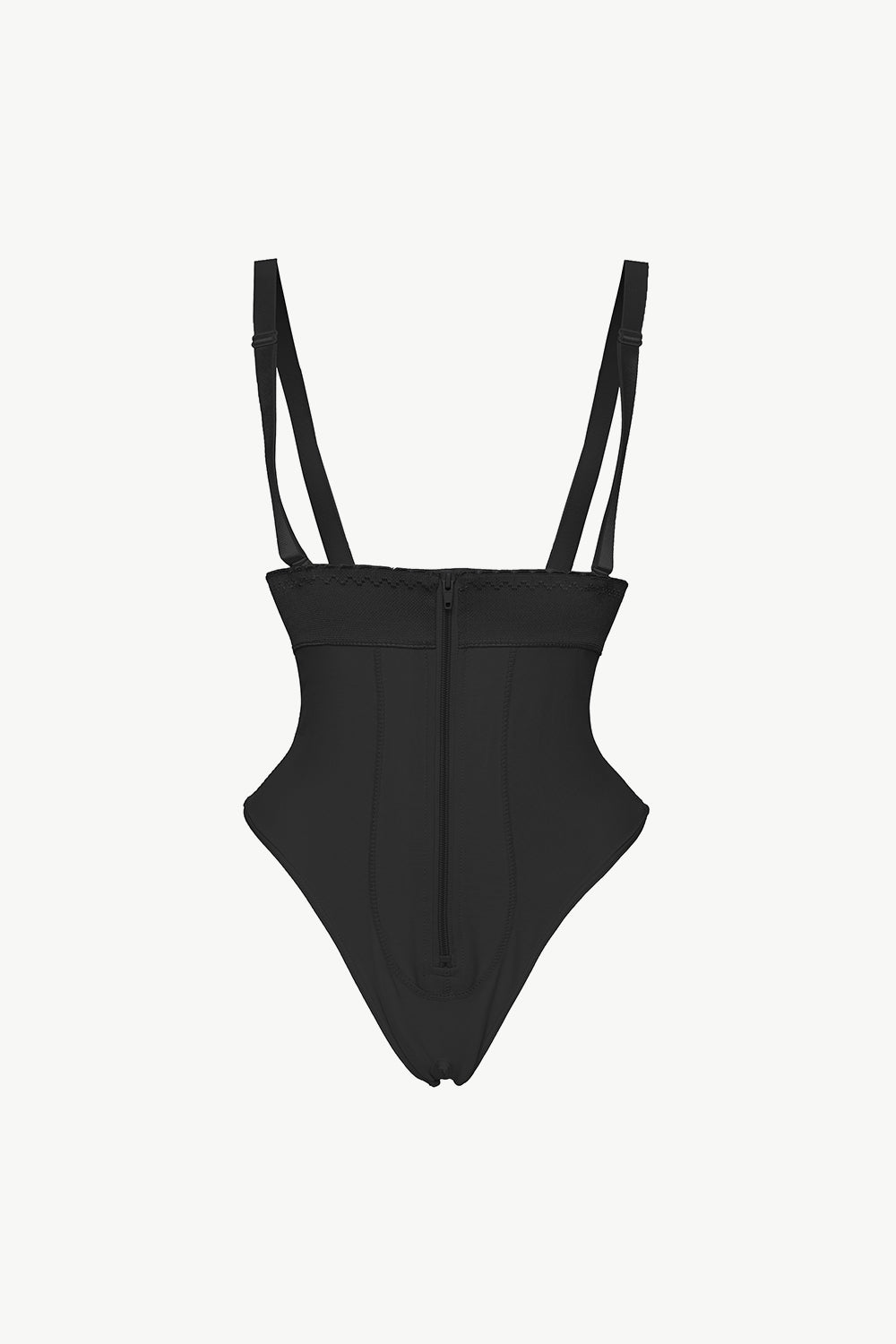 SlayShape Zip-Up Shaping Bodysuit | Seamless Firm Control Shapewear - SlayShape