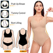 Shapewear Bodysuit Thong Shaper for Women Waist Trainer Body Shaper Deep V Neck Slimming Underwear Built-in Bra Camisoles Tops