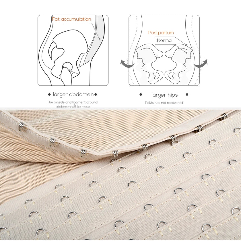 Luxe Front Adjustable Waist Slimming Body Shaper