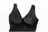Shapewear Bodysuit Thong Shaper for Women Waist Trainer Body Shaper Deep V Neck Slimming Underwear Built-in Bra Camisoles Tops