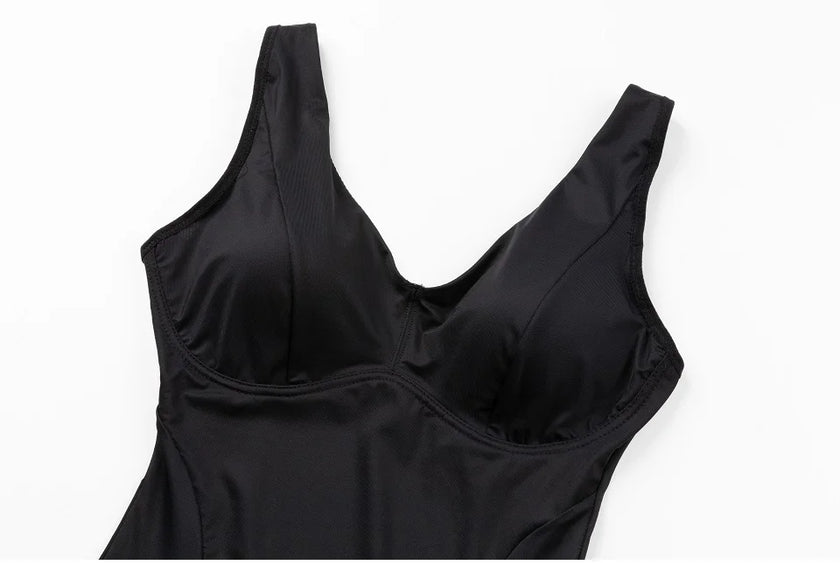 Shapewear Bodysuit Thong Shaper for Women Waist Trainer Body Shaper Deep V Neck Slimming Underwear Built-in Bra Camisoles Tops