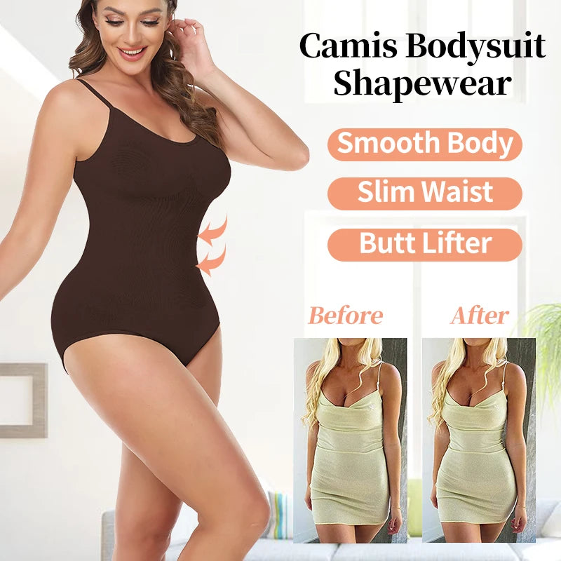 Snatched Strapless Supportive Shapewear Bodysuit