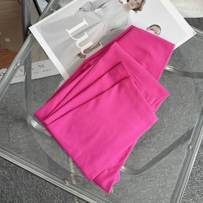 High Waist Tummy Tuck Pants in Multi Colors