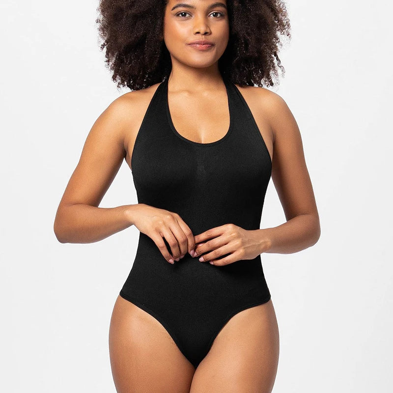 Women Shapewear Backless Bodysuits Tummy Control Butt Lifter Corset Slimming Flatten Stomach Waist Cincher Body Shaper Tops