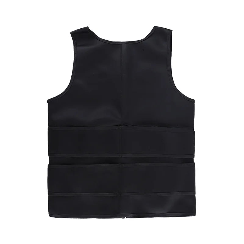 Men’s Double Belt Waist Trainer Vest
