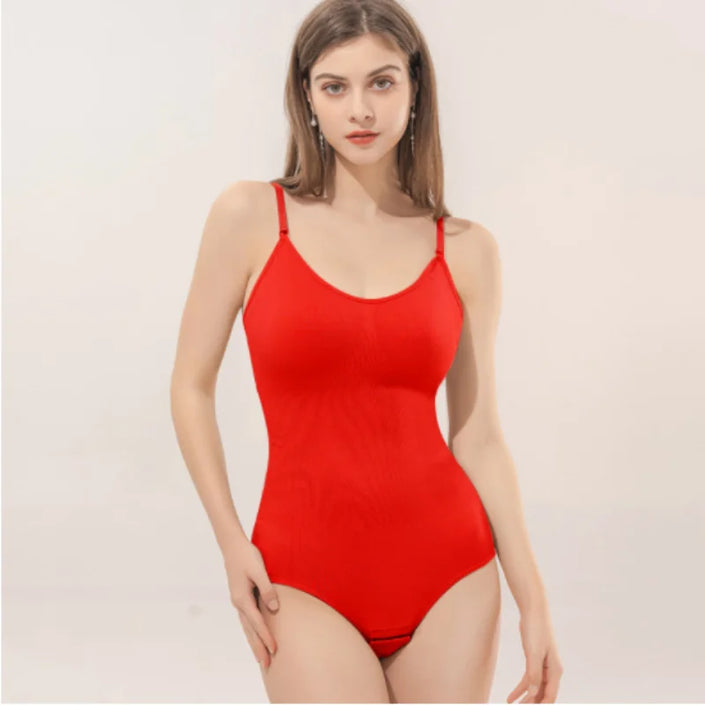 Smoothing Shapewear Bodysuit for Women Faja Full Body Shaper Thong Soft Body Shaping Sculpting Breast Slimming Underwear
