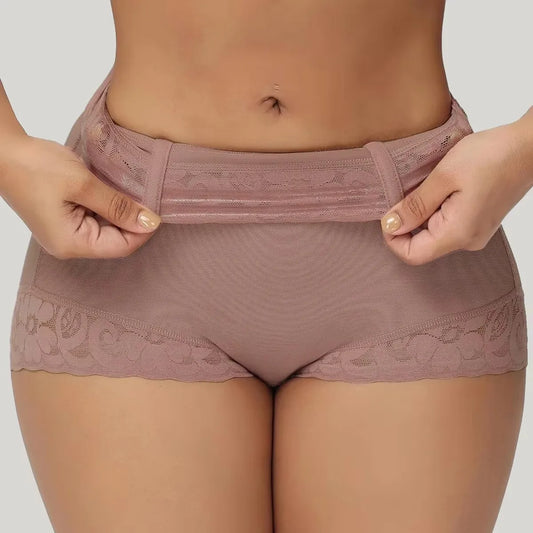 Tummy Control Butt Lift Laced Hip Enhancer
