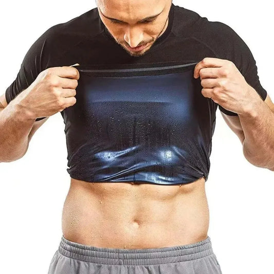 Men’s Sauna Sweat Vest and Heat Trapping Compression Shirt