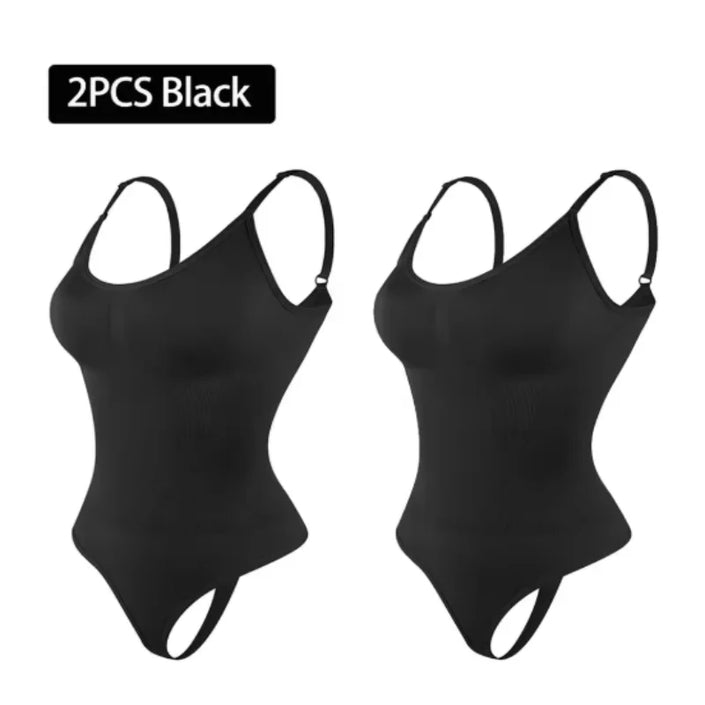 Smoothing Shapewear Bodysuit for Women Faja Full Body Shaper Thong Soft Body Shaping Sculpting Breast Slimming Underwear