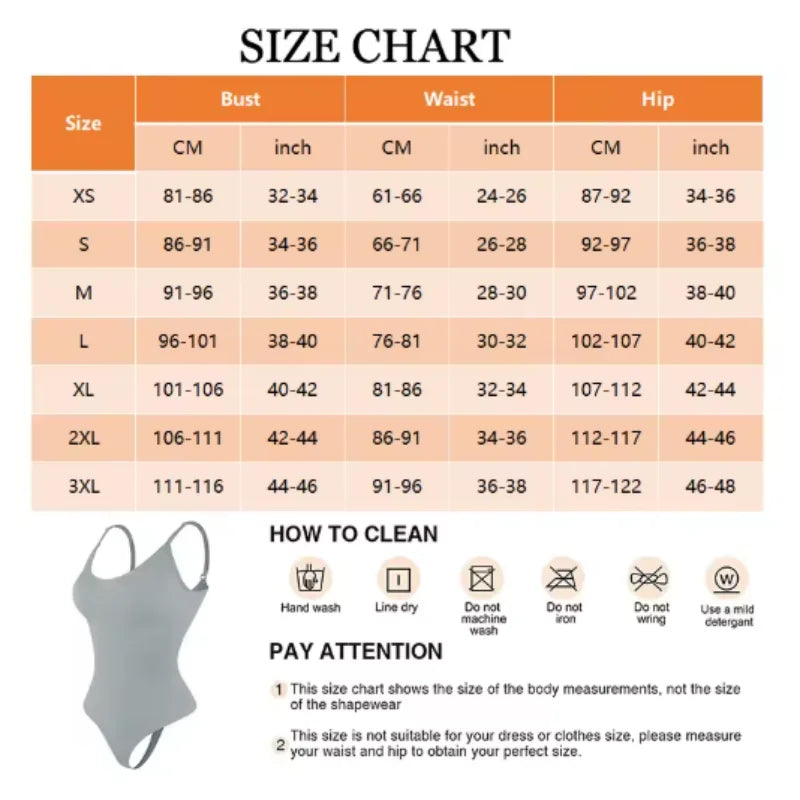 Smoothing Shapewear Bodysuit for Women Faja Full Body Shaper Thong Soft Body Shaping Sculpting Breast Slimming Underwear