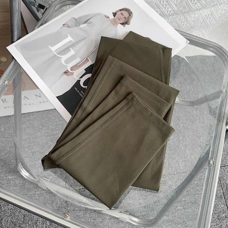 High Waist Tummy Tuck Pants in Multi Colors