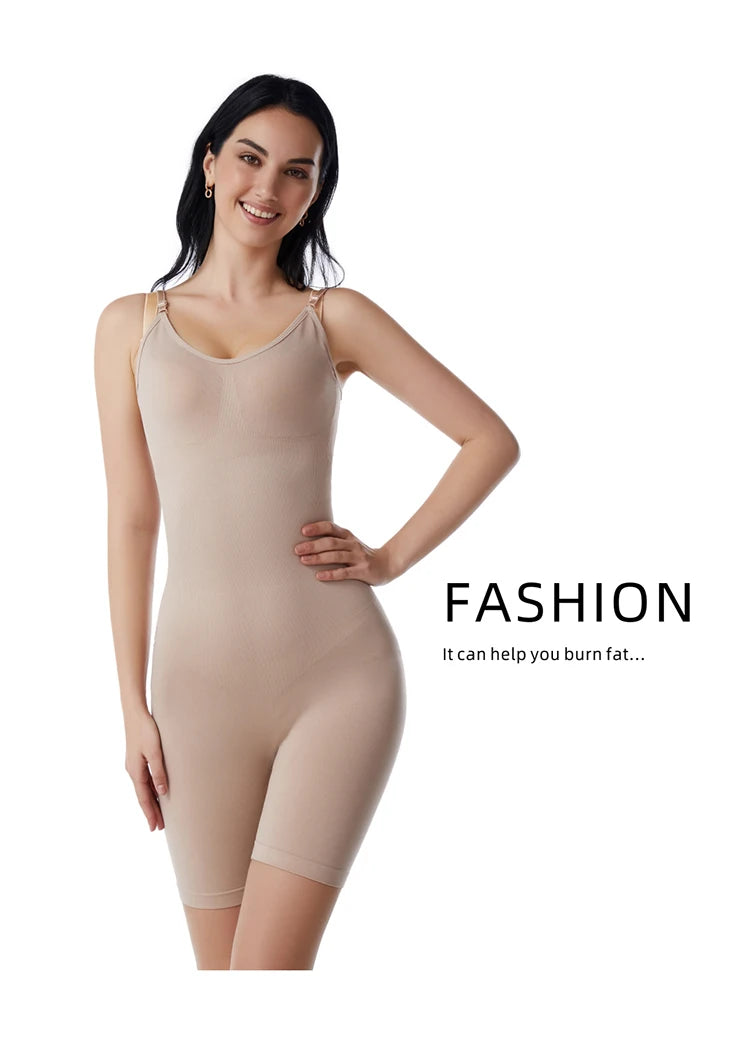 Women Bodysuit Shapewear Tummy Control Full Body Shaper Slimming Sheath Butt Lifter Push Up Thigh Slimmer Abdomen Shapers Corset