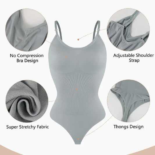 Smoothing Shapewear Bodysuit in Multi Colors