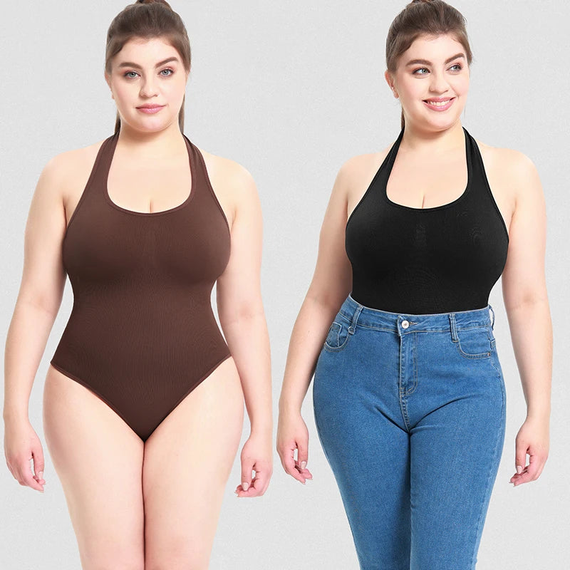 Women Shapewear Backless Bodysuits Tummy Control Butt Lifter Corset Slimming Flatten Stomach Waist Cincher Body Shaper Tops