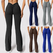 Test Women Waist Sports Pants High Waist Push Up Butt Gym Pants Solid Slim Casual Leggings