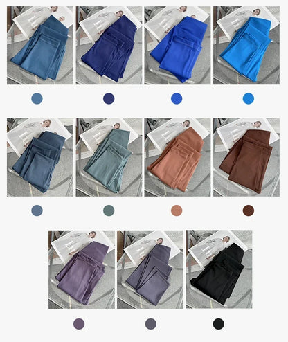 High Waist Tummy Tuck Pants in Multi Colors