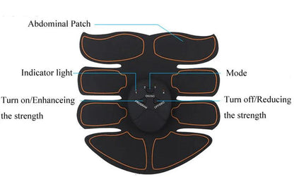 Unisex Abs Stimulator Slimming Device